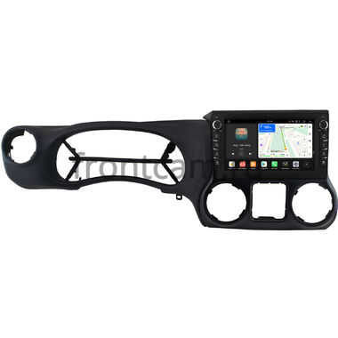 Jeep Wrangler 3 (JK) 2014-2018 Canbox H-Line 8837-10-0010 на Android 14 (4G-SIM, 4/64, DSP, QLed) С крутилками