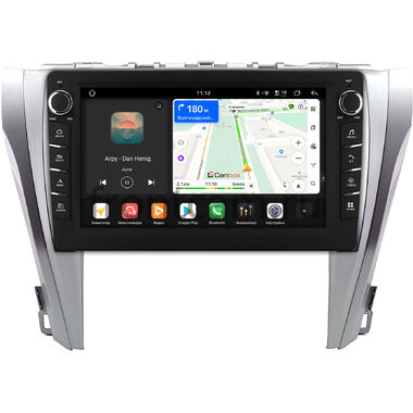 Toyota Camry XV55 2014-2018 (для авто с камерой, JBL) Canbox H-Line 8838-10-0027 на Android 14 (4G-SIM, 6/128, DSP, QLed) С крутилками
