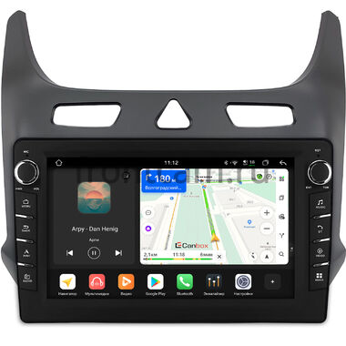 Ravon R4 2016-2020 (черная) Canbox H-Line 8838-10-0126 на Android 14 (4G-SIM, 6/128, DSP, QLed) С крутилками
