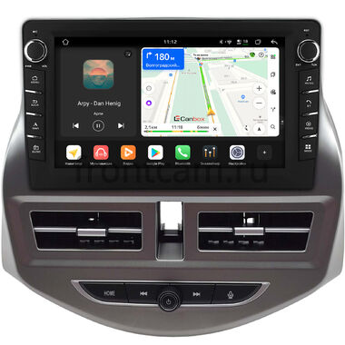 Chevrolet Spark 3 (M300) 2009-2024 Canbox H-Line 8837-10-0258 на Android 14 (4G-SIM, 4/64, DSP, QLed) С крутилками