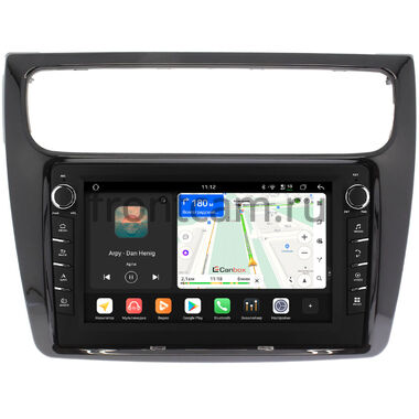 Haval H8 2014-2017 (черная, глянцевая) Canbox H-Line 8838-10-044 на Android 14 (4G-SIM, 6/128, DSP, QLed) С крутилками