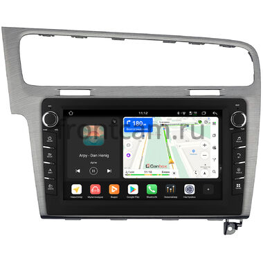 Volkswagen Golf 7 2012-2020 (серая) Canbox H-Line 8837-10-048 на Android 14 (4G-SIM, 4/64, DSP, QLed) С крутилками