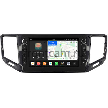 Volkswagen Teramont 2016-2020 (Китайский рынок) (глянцевая) Canbox H-Line 8838-10-054 на Android 14 (4G-SIM, 6/128, DSP, QLed) С крутилками