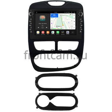 Renault Clio 4 2016-2019 (черная) Canbox H-Line 8837-10-0860 на Android 14 (4G-SIM, 4/64, DSP, QLed) С крутилками