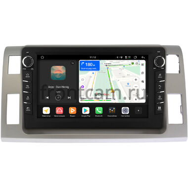 Toyota Estima 3 2006-2016, Previa 3 (XR50) 2006-2019 (серебристая, правый руль) Canbox H-Line 8838-10-1129 на Android 14 (4G-SIM, 6/128, DSP, QLed) С крутилками