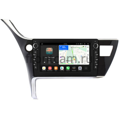 Toyota Corolla (E160/E170/E180) 2015-2024 (для авто с камерой, тип 1) Canbox H-Line 8837-10-1136 на Android 14 (4G-SIM, 4/64, DSP, QLed) С крутилками