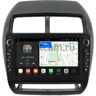 Mitsubishi ASX, Outlander Sport, RVR 3 2016-2024 Canbox H-Line 8837-10-1530 на Android 14 (4G-SIM, 4/64, DSP, QLed) С крутилками