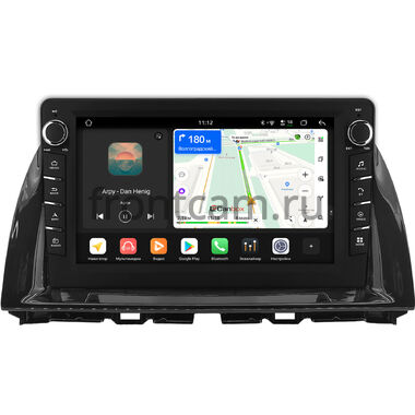 Mazda CX-5, 6 (GJ) 2011-2017 Canbox H-Line 8838-10-194 на Android 14 (4G-SIM, 6/128, DSP, QLed) С крутилками
