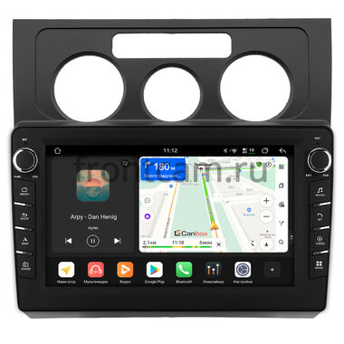 Volkswagen Touran 2003-2010 (авто без климат-контроля) Canbox H-Line 8838-10-1969 на Android 14 (4G-SIM, 6/128, DSP, QLed) С крутилками