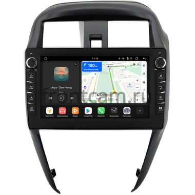 Nissan Sunny (N17) 2011-2024 Canbox H-Line 8837-10-2238 на Android 14 (4G-SIM, 4/64, DSP, QLed) С крутилками