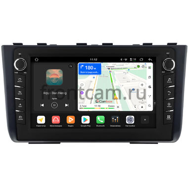 Hyundai Creta 2 2021-2024 (черная, матовая) Canbox H-Line 8837-10-2526 на Android 14 (4G-SIM, 4/64, DSP, QLed) С крутилками
