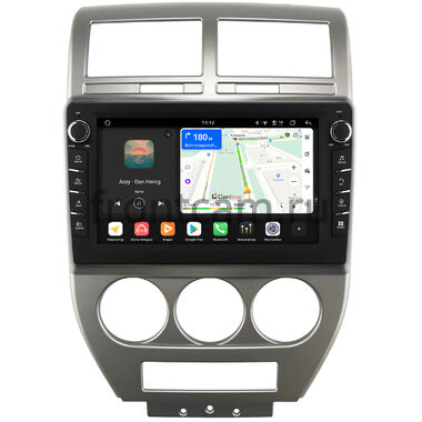 Jeep Compass, Liberty (Patriot) 2006-2010 Canbox H-Line 8838-10-328 на Android 14 (4G-SIM, 6/128, DSP, QLed) С крутилками