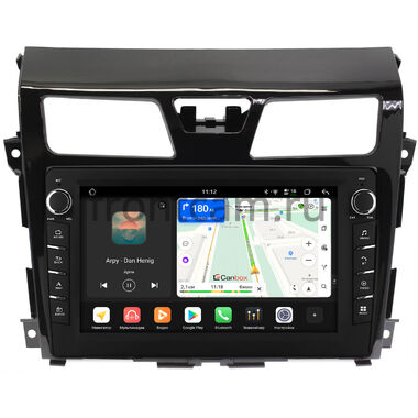 Nissan Teana 3 (J33) 2014-2020, Altima 5 (L33) 2012-2018 Canbox H-Line 8838-10-335 на Android 14 (4G-SIM, 6/128, DSP, QLed) С крутилками