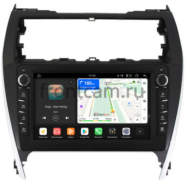 Toyota Camry XV50 2011-2014 (авто из USA) Canbox H-Line 8837-10-466 на Android 14 (4G-SIM, 4/64, DSP, QLed) С крутилками