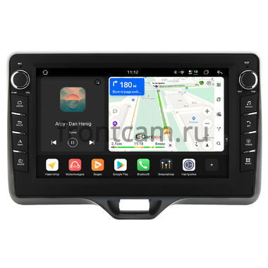 Toyota Yaris 4, Yaris Cross 2020-2026 (правый руль) Canbox H-Line 8838-10-541 на Android 14 (4G-SIM, 6/128, DSP, QLed) С крутилками