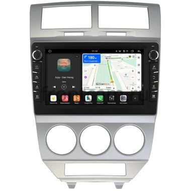 Dodge Caliber 2006-2009 Canbox H-Line 8837-10-721 на Android 14 (4G-SIM, 4/64, DSP, QLed) С крутилками