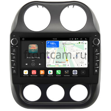 Jeep Compass, Liberty (Patriot) 2009-2016 Canbox H-Line 8838-10-810 на Android 14 (4G-SIM, 6/128, DSP, QLed) С крутилками