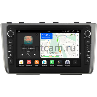 Hyundai Creta 2 2021-2024 (темно-серая) Canbox H-Line 8837-10-HY247T на Android 14 (4G-SIM, 4/64, DSP, QLed) С крутилками