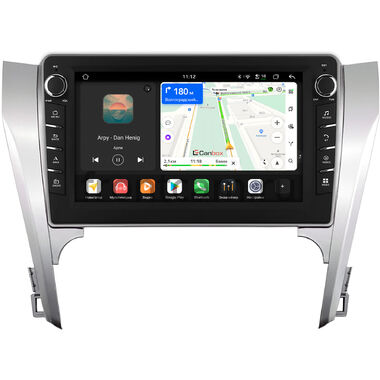 Toyota Camry XV50 2011-2014 Canbox H-Line 8837-1003 на Android 14 (4G-SIM, 4/64, DSP, QLed) С крутилками (для авто с камерой, JBL)