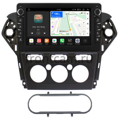 Ford Mondeo 4 2010-2014 (черная) Canbox H-Line 8839-1019 на Android 14 (4G-SIM, 8/128, DSP, QLed) С крутилками