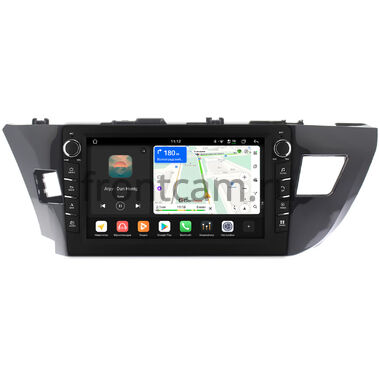 Toyota Corolla (E160, E170) 2012-2016 Canbox H-Line 8837-1026 на Android 14 (4G-SIM, 4/64, DSP, QLed) С крутилками (для авто с камерой)
