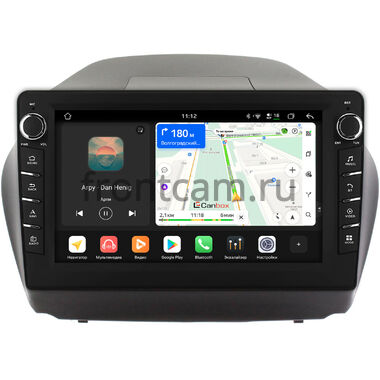 Hyundai ix35, Tucson 2 2009-2015 Canbox H-Line 8837-1042 на Android 14 (4G-SIM, 4/64, DSP, QLed) С крутилками (для авто с камерой)