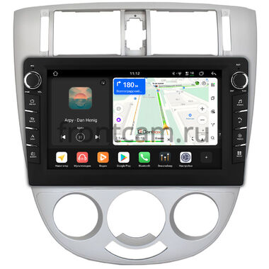 Daewoo Gentra 2 2013-2015, Nubira 3 2003-2004 (тип 3, серая) Canbox H-Line 8838-1079 на Android 14 (4G-SIM, 6/128, DSP, QLed) С крутилками