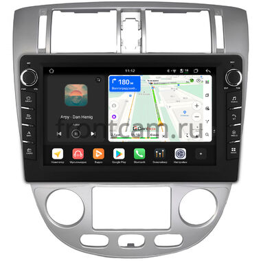 Chevrolet Lacetti 2004-2013 (тип 1, серая, Универсал/Седан с климат-контролем) Canbox H-Line 8837-1081 на Android 14 (4G-SIM, 4/64, DSP, QLed) С крутилками