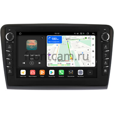 Skoda Superb 2 (B6) 2008-2015 Canbox H-Line 8838-1085 на Android 14 (4G-SIM, 6/128, DSP, QLed) С крутилками