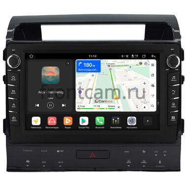 Toyota Land Cruiser 200 2007-2015 для авто с Navi (Тип ABC) Canbox H-Line 8838-10-1745 на Android 14 (4G-SIM, 6/128, DSP, QLed) С крутилками