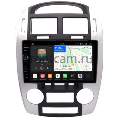 Kia Cerato 2003-2009 (для авто с климат-контролем) Canbox H-Line 8845-9-1575 на Android 14 (4G-SIM, 8/128, DSP, QLed)