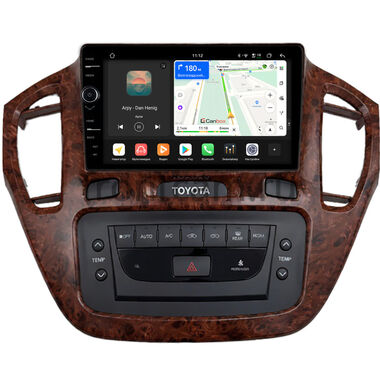 Toyota Highlander (U20), Kluger (XU20) 2000-2007 (орех) Canbox H-Line 8845-9-1562 на Android 14 (4G-SIM, 8/128, DSP, QLed)