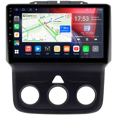 Dodge RAM 4 (DS, DJ) 2013-2023 (авто без климат-контроля) Canbox L-Line 4167-9-0151 на Android 10 (4G-SIM, 3/32, TS18, DSP, QLed)