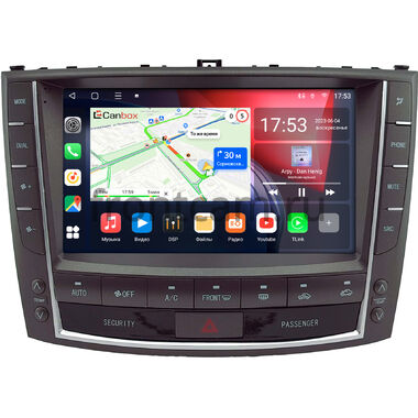 Lexus IS 2 2005-2012 (can DWS) Canbox L-Line 4167-9-0440 на Android 10 (4G-SIM, 3/32, TS18, DSP, QLed)