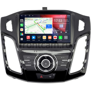 Ford Focus 3 (2011-2019) (черная, глянцевая) Canbox L-Line 4167-9-2360 на Android 10 (4G-SIM, 3/32, TS18, DSP, QLed)