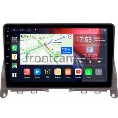 Mercedes-Benz C-klasse (w204) 2006-2011 (серая) Canbox L-Line 4167-9312 на Android 10 (4G-SIM, 3/32, TS18, DSP, QLed)