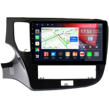 Mitsubishi Outlander 3 (2012-2024) Canbox L-Line 4168-10-1153 на Android 10 (4G-SIM, 3/32, TS18, DSP, QLed)