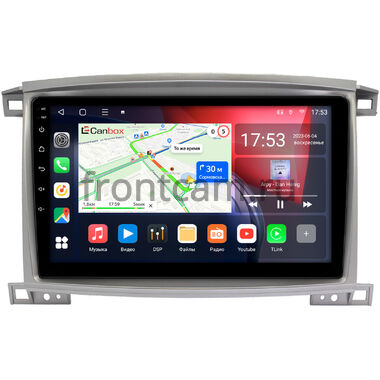 Toyota Land Cruiser 100 (2002-2007) (для авто с монитором) Canbox L-Line 4168-10-1181 на Android 10 (4G-SIM, 3/32, TS18, DSP, QLed)