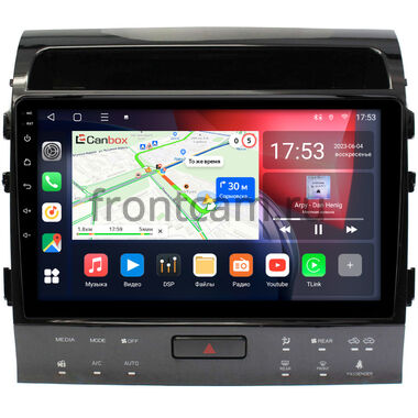 Toyota Land Cruiser 200 2010-2012 для авто с Navi (тип А) Canbox L-Line 4168-10-1203 на Android 10 (4G-SIM, 3/32, TS18, DSP, QLed)