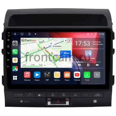 Toyota Land Cruiser 200 2007-2009 (Тип С, canbus LZ) Canbox L-Line 4168-10-2570 на Android 10 (4G-SIM, 3/32, TS18, DSP, QLed)