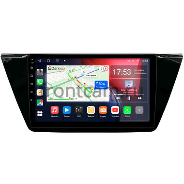 Volkswagen Touran 3 (2015-2024) (глянец) Canbox L-Line 4168-10-661 на Android 10 (4G-SIM, 3/32, TS18, DSP, QLed)