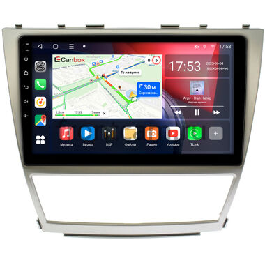 Toyota Camry XV40 (2006-2011) Canbox L-Line 4168-1063 на Android 10 (4G-SIM, 3/32, TS18, DSP, QLed)