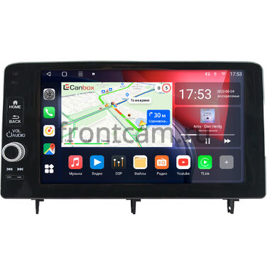 Honda Civic 11, Integra 5 2021-2026 Canbox L-Line 4169-9-0865 на Android 10 (4G-SIM, 2/32, TS18, DSP, QLed)