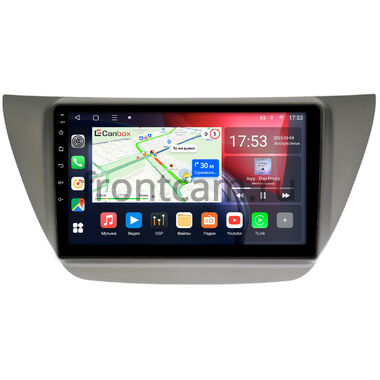 Mitsubishi Lancer 9 2000-2010 (серая) Canbox L-Line 4169-9230 на Android 10 (4G-SIM, 2/32, TS18, DSP, QLed)