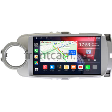 Toyota Vitz 3 (XP130), Yaris 3 (2010-2017) (правый и левый руль) Canbox L-Line 4169-9245 на Android 10 (4G-SIM, 2/32, TS18, DSP, QLed)