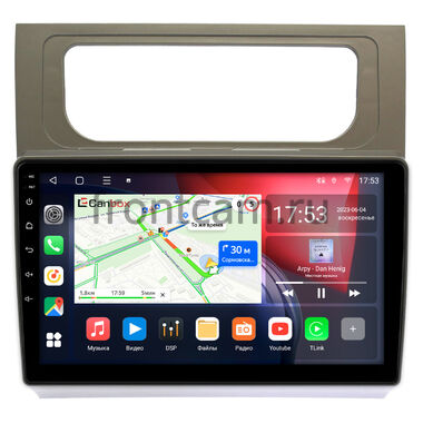 Volkswagen Touran 2 2010-2015 (серебристая) Canbox L-Line 4170-10-1161 на Android 10 (4G-SIM, 2/32, TS18, DSP, QLed)