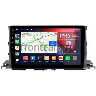 Toyota Highlander 3 (U50) (2013-2019) Canbox L-Line 4170-1035 на Android 10 (4G-SIM, 2/32, TS18, DSP, QLed)