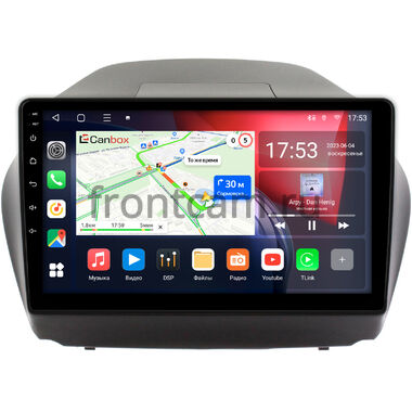 Hyundai ix35, Tucson 2 (2009-2015) Canbox L-Line 4170-1042 на Android 10 (4G-SIM, 2/32, TS18, DSP, QLed) (для авто с камерой)