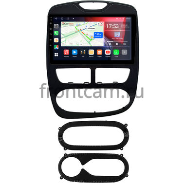 Renault Clio 4 2016-2019 (черная) Canbox L-Line 4295-10-0860 на Android 10 (4G-SIM, 6/128, TS18, DSP, QLed)