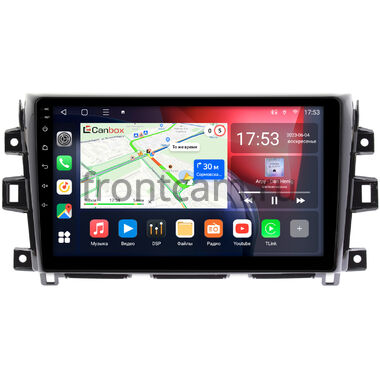 Nissan Navara (Frontier) 4 (D23) 2014-2024 Canbox L-Line 4295-10-1116 на Android 10 (4G-SIM, 6/128, TS18, DSP, QLed)